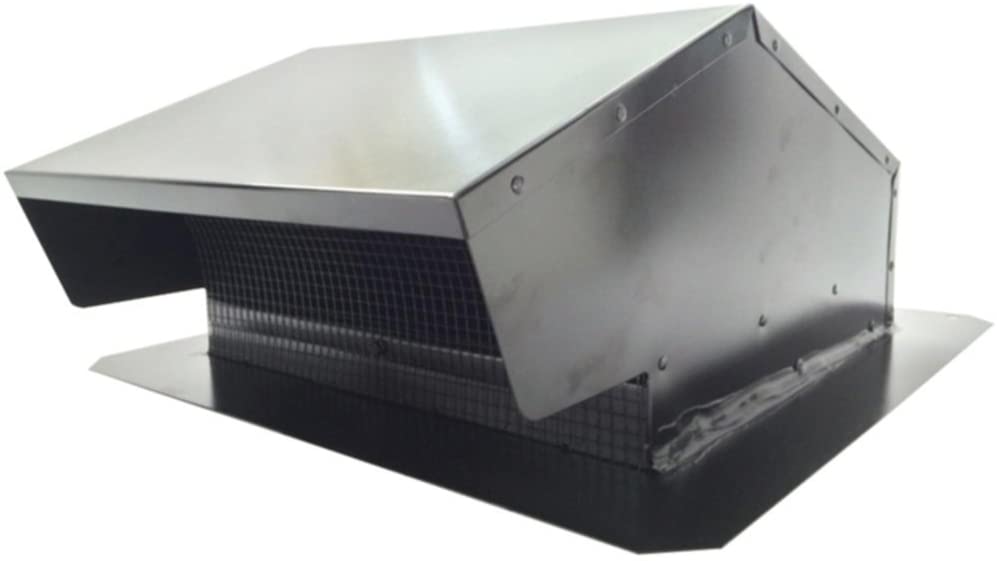 Builders Best Blk Metal Roof Vent Cap - 6